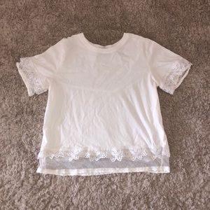 Topshop: white top